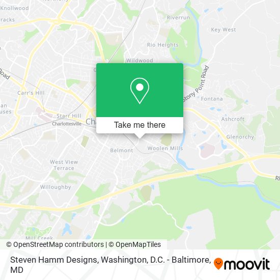 Mapa de Steven Hamm Designs