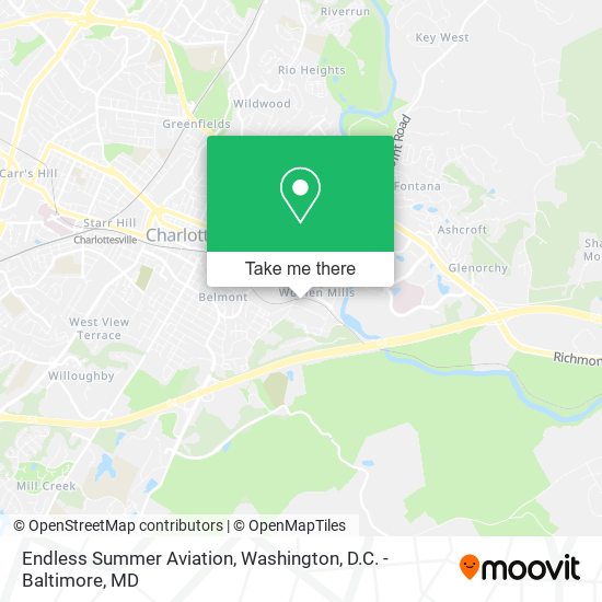 Mapa de Endless Summer Aviation