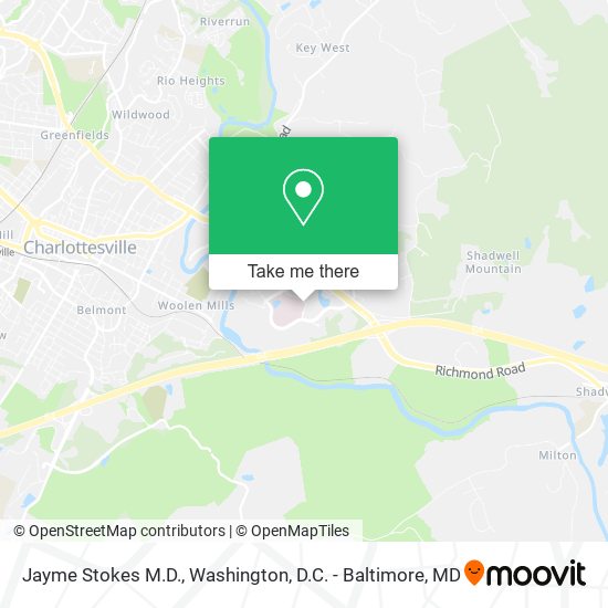 Mapa de Jayme Stokes M.D.