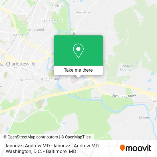 Iannuzzi Andrew MD - Iannuzzi, Andrew MD map