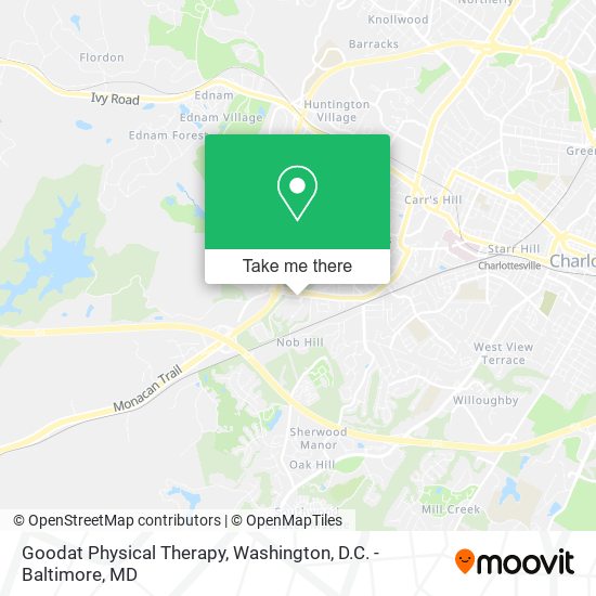 Goodat Physical Therapy map