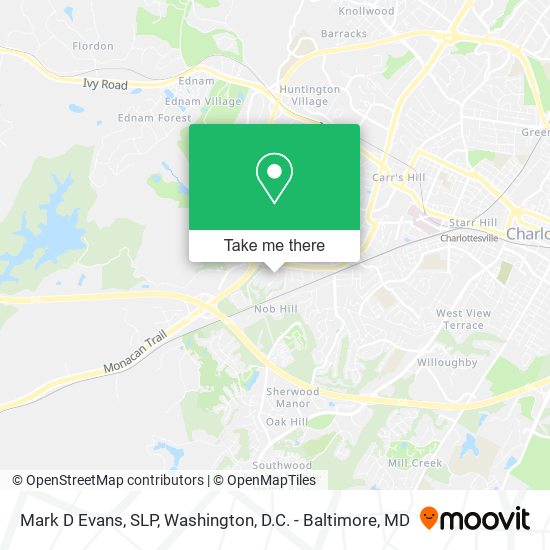 Mark D Evans, SLP map