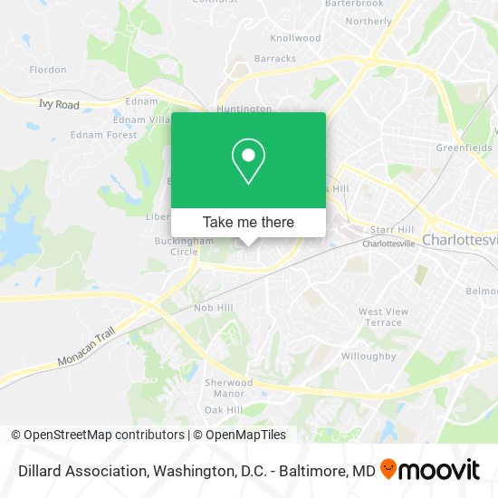 Mapa de Dillard Association