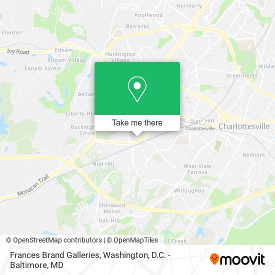 Frances Brand Galleries map