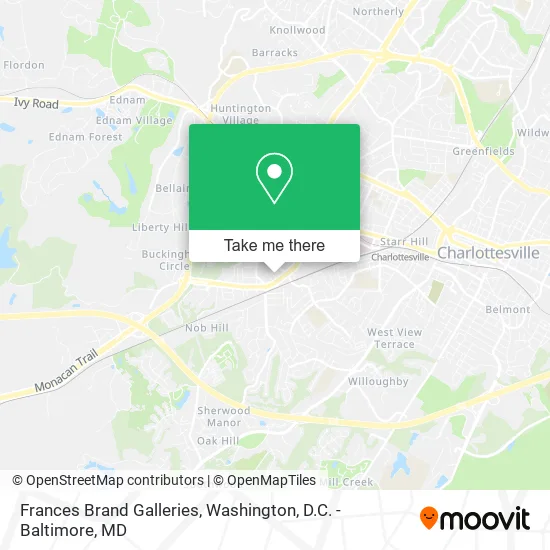 Frances Brand Galleries map