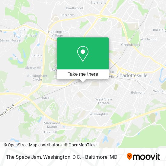 Mapa de The Space Jam