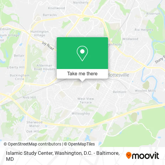 Mapa de Islamic Study Center