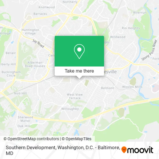 Southern Development map