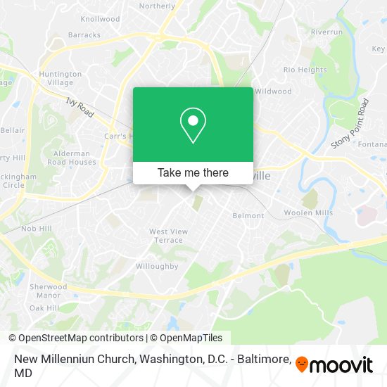 Mapa de New Millenniun Church