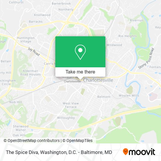 Mapa de The Spice Diva