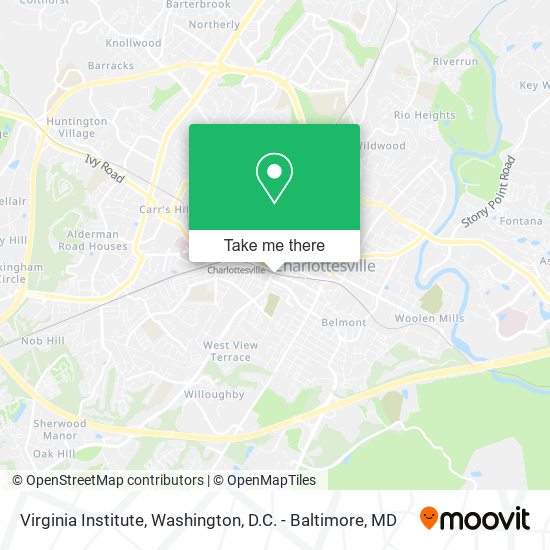 Virginia Institute map