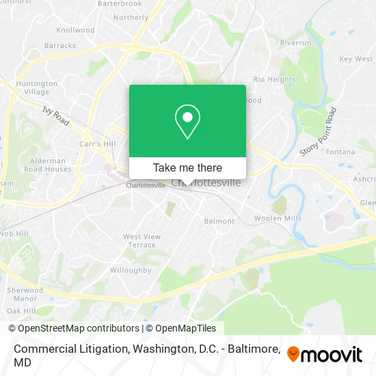 Commercial Litigation map