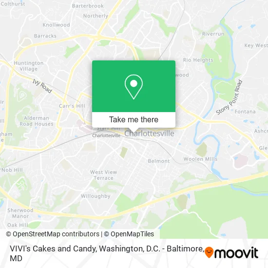 Mapa de VIVI's Cakes and Candy