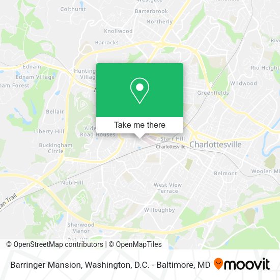 Barringer Mansion map