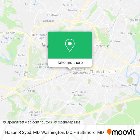 Hasan R Syed, MD map