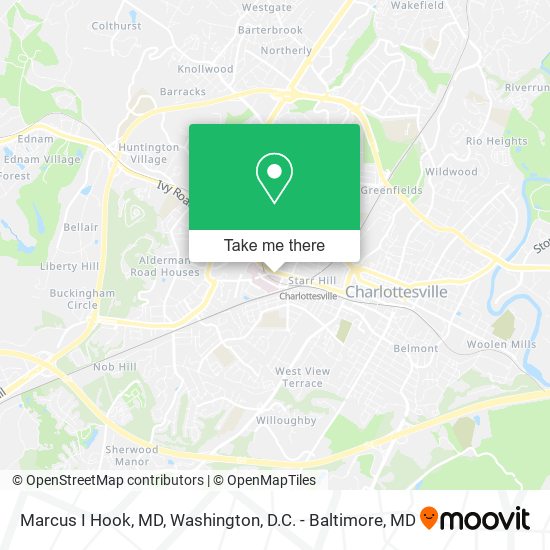 Mapa de Marcus I Hook, MD