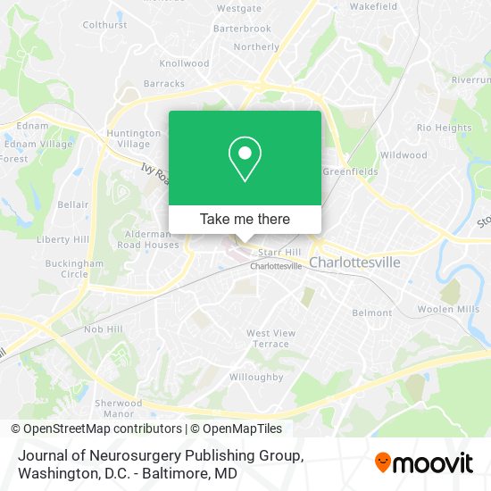 Journal of Neurosurgery Publishing Group map