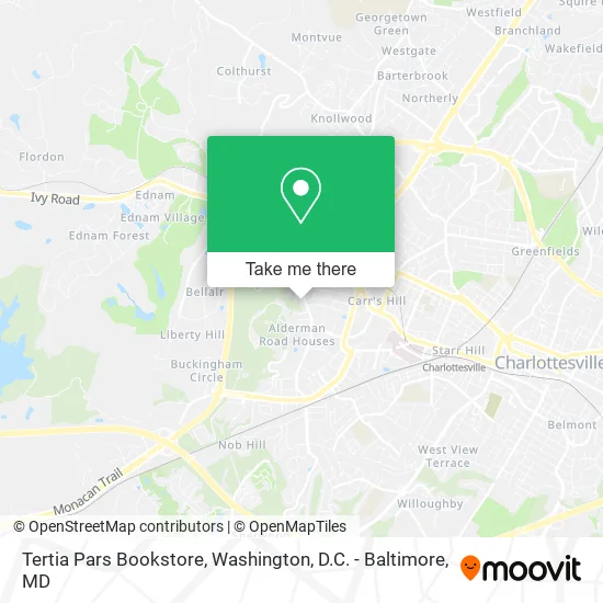 Tertia Pars Bookstore map