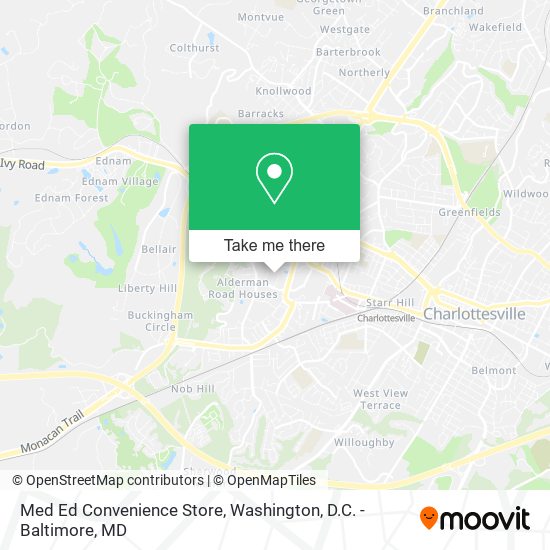 Med Ed Convenience Store map