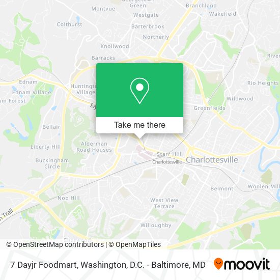 7 Dayjr Foodmart map