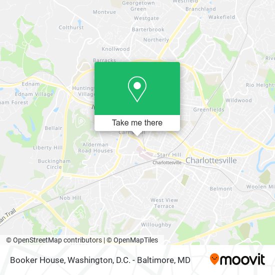 Booker House map