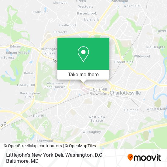 Littlejohn's New York Deli map