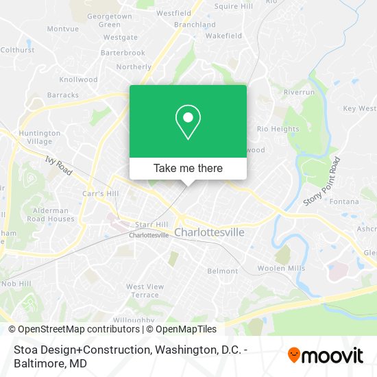 Mapa de Stoa Design+Construction