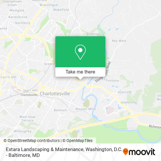 Extara Landscaping & Maintenance map