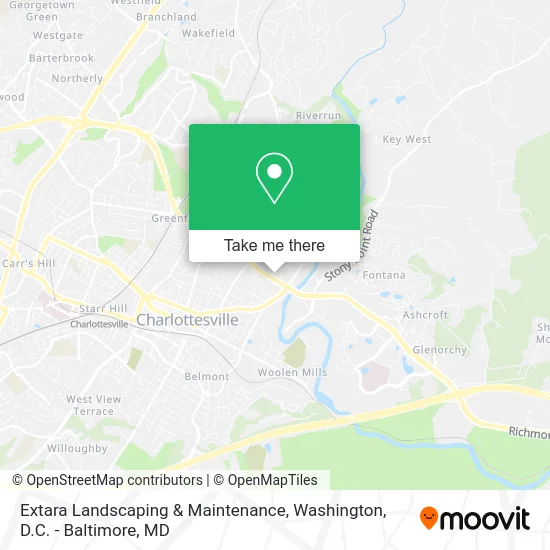 Extara Landscaping & Maintenance map