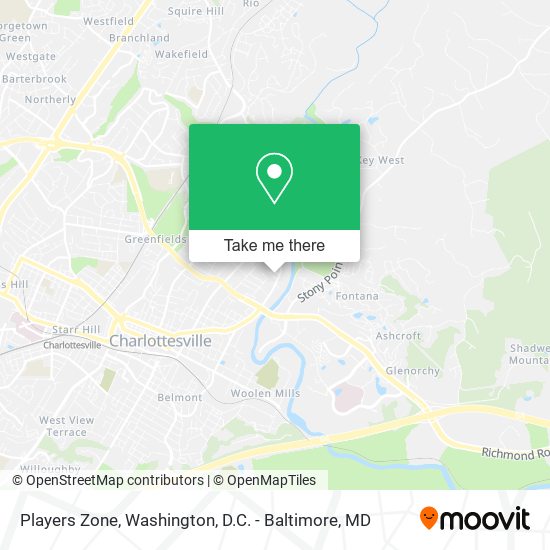 Players Zone map