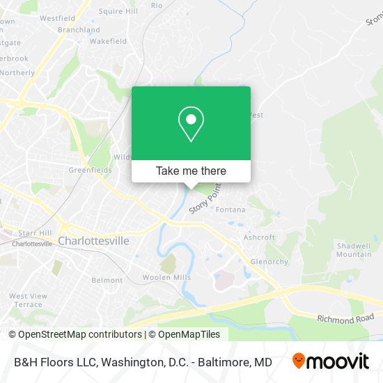 Mapa de B&H Floors LLC
