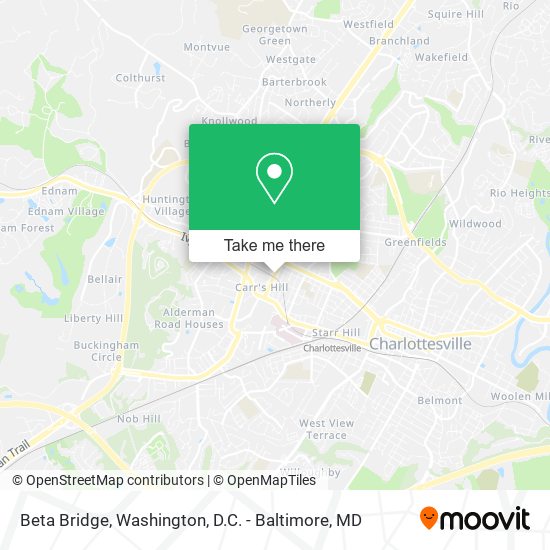Beta Bridge map