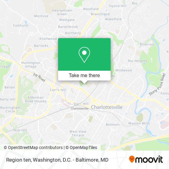 Region ten map