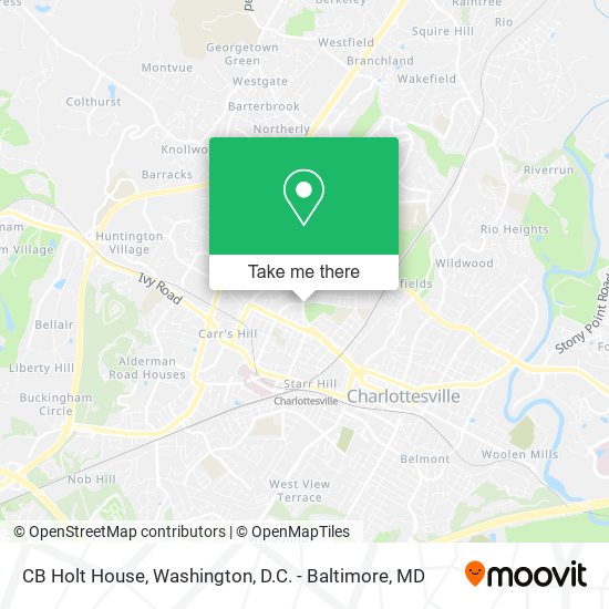 CB Holt House map