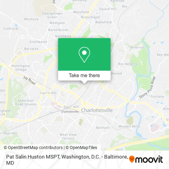 Pat Salin Huston MSPT map