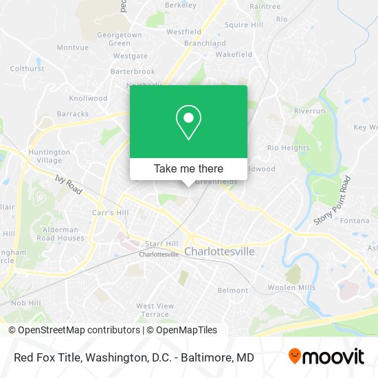 Red Fox Title map