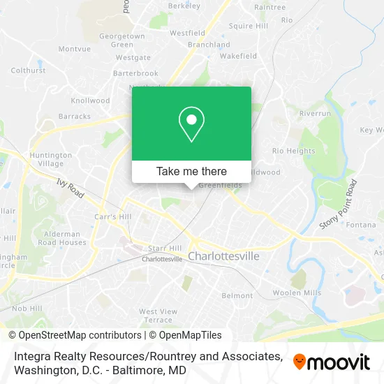 Integra Realty Resources / Rountrey and Associates map