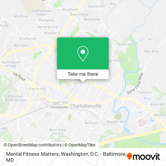 Mental Fitness Matters map