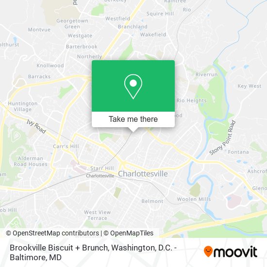 Mapa de Brookville Biscuit + Brunch