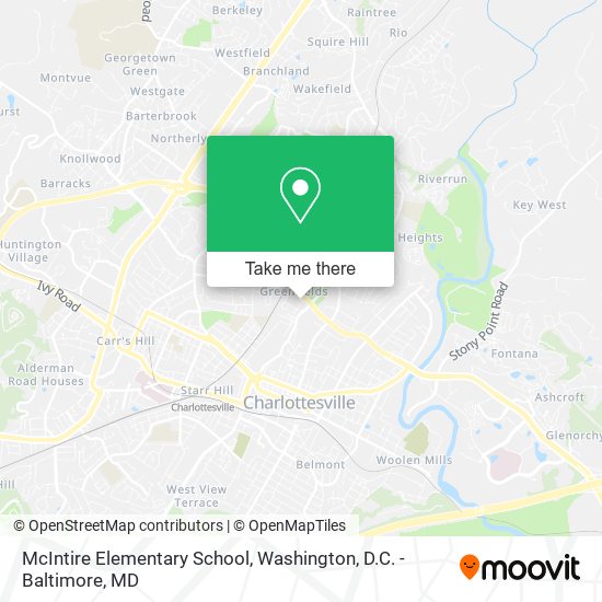 McIntire Elementary School map