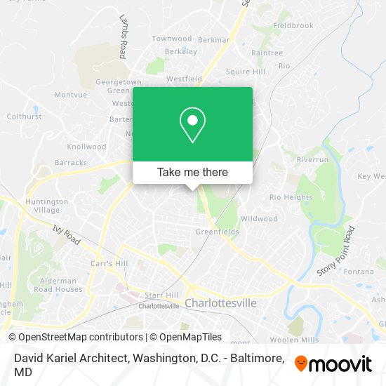David Kariel Architect map