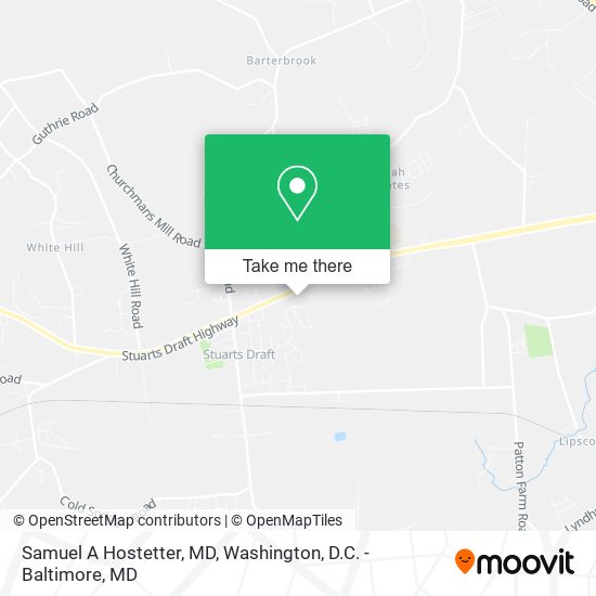Mapa de Samuel A Hostetter, MD