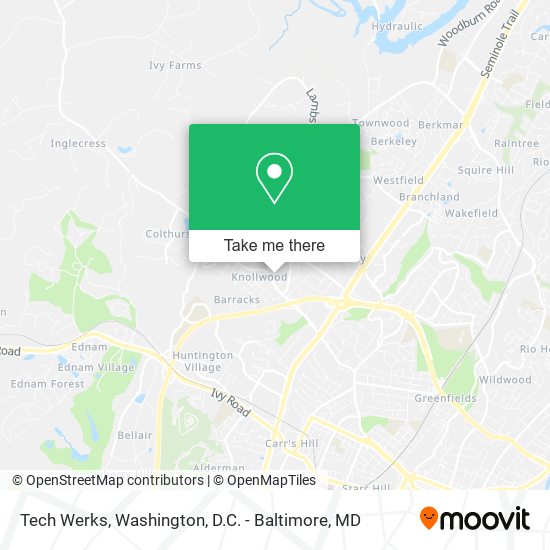Mapa de Tech Werks