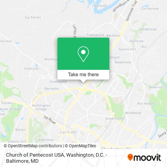 Church of Pentecost USA map