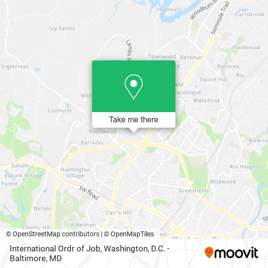 International Ordr of Job map