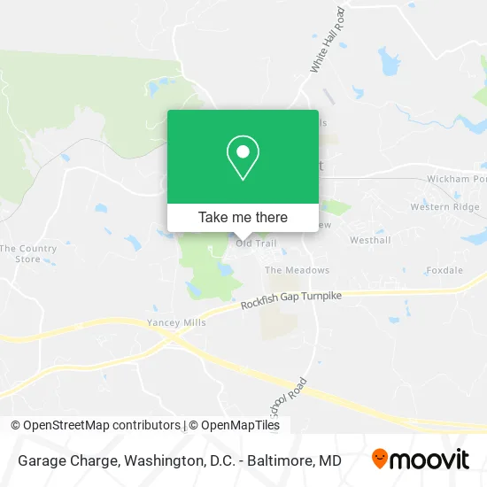 Garage Charge map