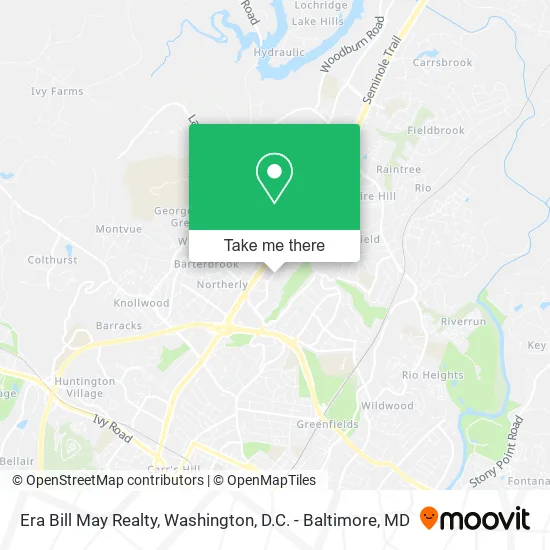 Era Bill May Realty map