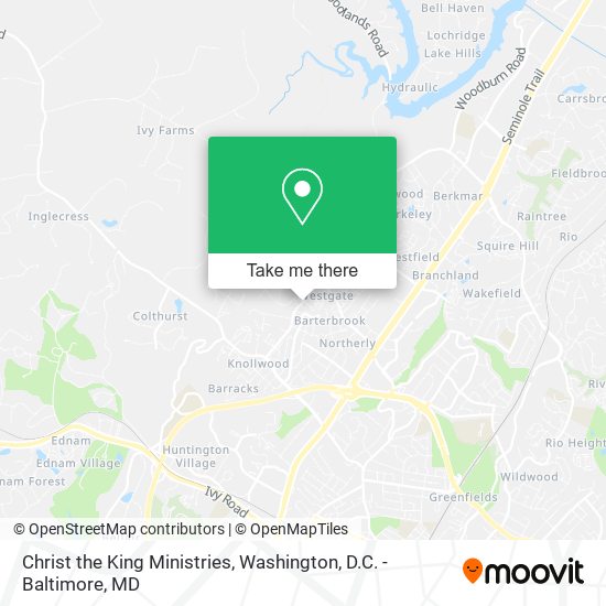 Mapa de Christ the King Ministries