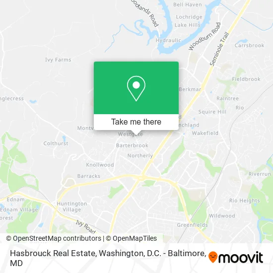 Hasbrouck Real Estate map