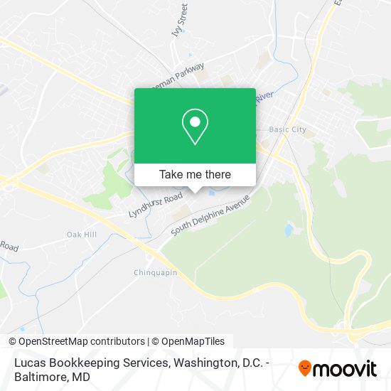 Lucas Bookkeeping Services map